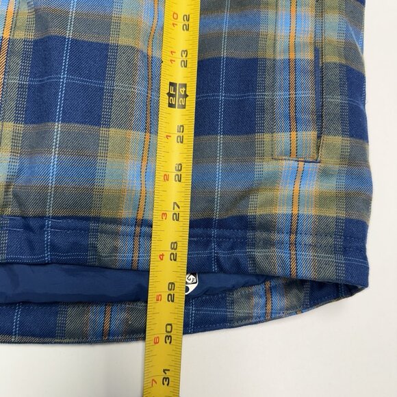 Burton Snowboard Jacket Youth XL (18) 21x28.5 Blue/Green Plaid Dry Ride - Picture 12 of 12